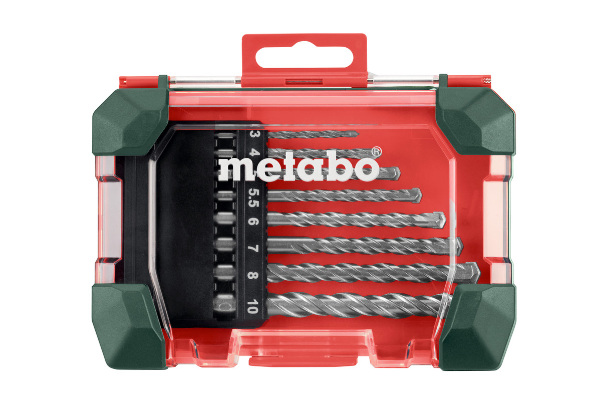 Set Brocas P/Mamposteria, 8 Piezas 626706000 Metabo - Coimsa Ferretera