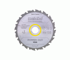 Hoja de sierra "power cut wood - professional", 190x30, D16 DP/FA 12° (628006000)