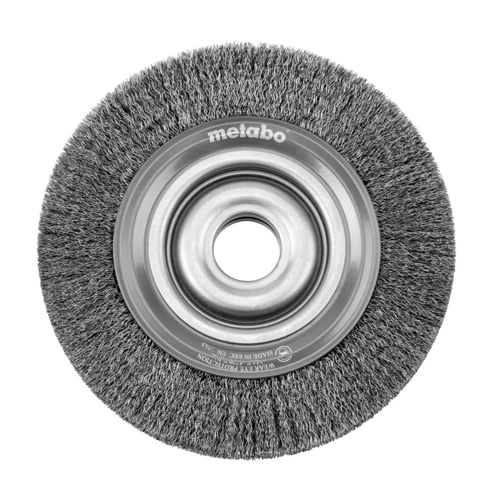 Cepillo redondo de alambre de acero 200x28x32/ 0,3 mm/ UE