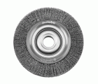 Cepillo redondo de alambre de acero 200x28x32/ 0,3 mm/ UE