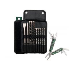 Bolso de rodillos con brocas / cinceles SDS-plus Pro 4, 10 piezas, set (631690000)