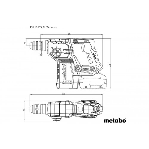 KH 18 LTX BL 24 Martillo de batería