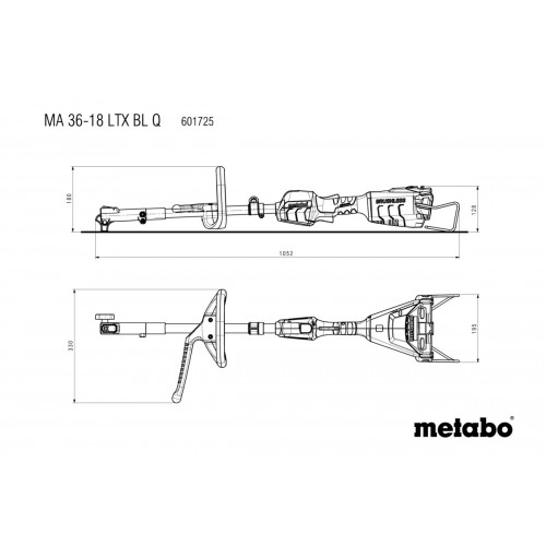 MA 36-18 LTX BL Q Accionamiento multifuncional de batería