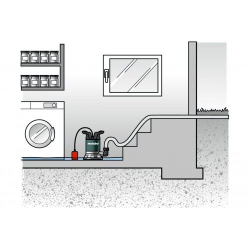 TPF 7000 S Bomba sumergible para agua limpia