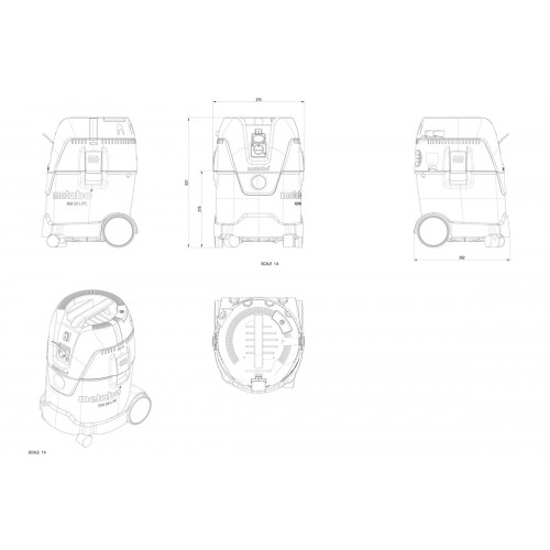 ASA 25 L PC Aspirador universal