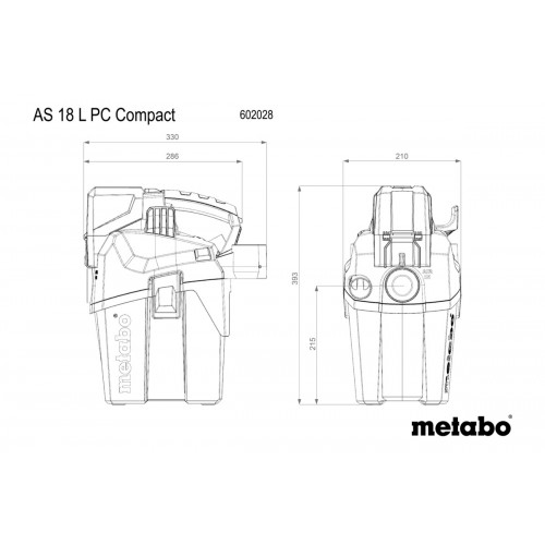 AS 18 L PC Compact Aspirador de batería