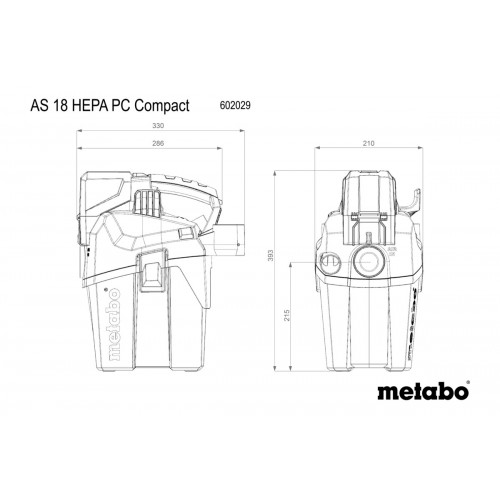 AS 18 HEPA PC Compact Aspirador de batería