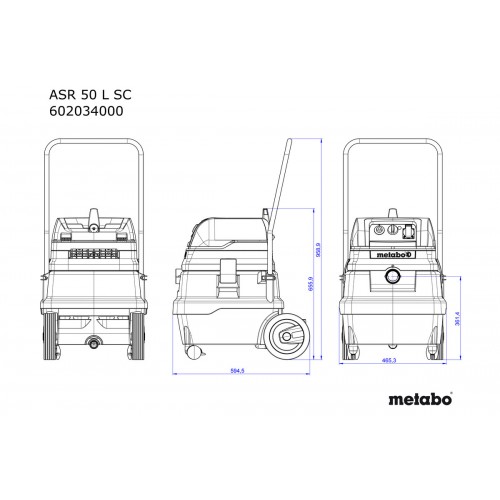 ASR 50 L SC Aspirador universal