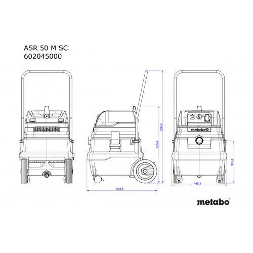ASR 50 M SC Aspirador universal