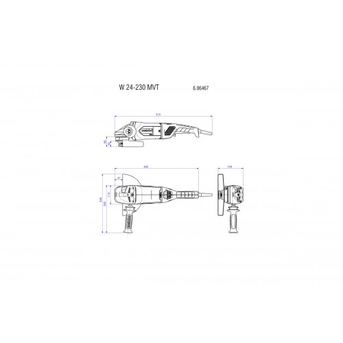 W 24-230 MVT Amoladora angular