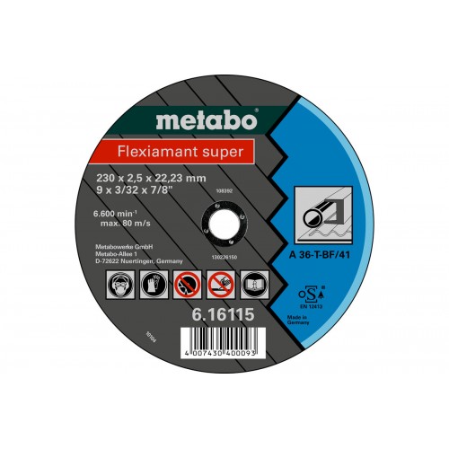 Flexiamant super 230x2,5x22,23 acero, TF 41 (616115000)