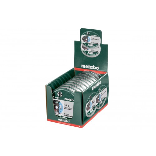 10 discos de cortar SP 125x1,0x22,23 Inox, TF 41 (616359000)