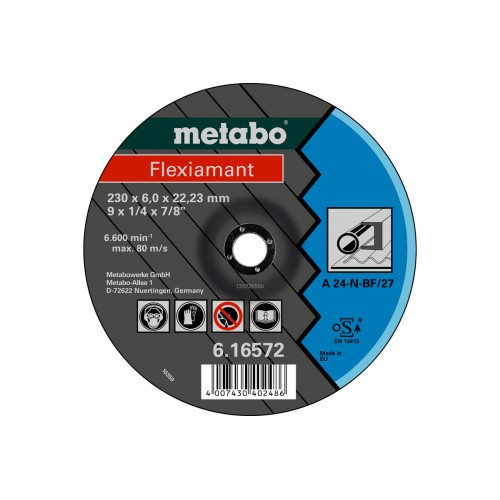 Flexiamant 230x6,0x22,23 acero, SF 27 (616572000)