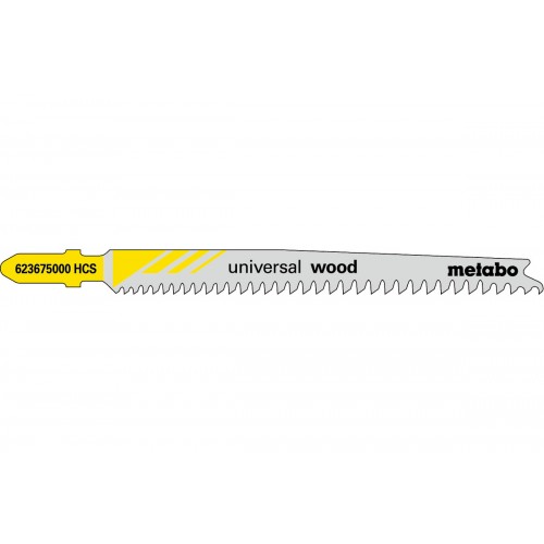 5 hojas para sierra de calar "universal wood" 91 mm/progr. (623675000)