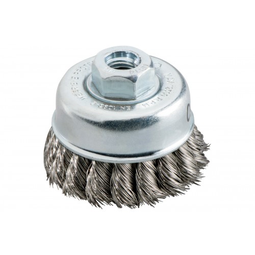 Cepillo hueco 100x0,5 mm/ M 14, acero, trenzado (623711000)