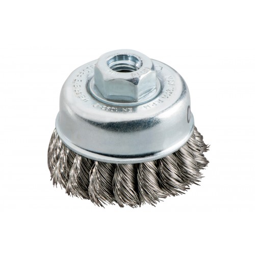 Cepillo hueco 65x0,35 mm/ M 14, acero Inox, trenzado (623801000)