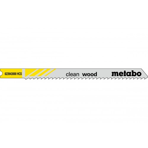 5 hojas para sierra de calar en U "clean wood" 82/2,5mm (623943000)