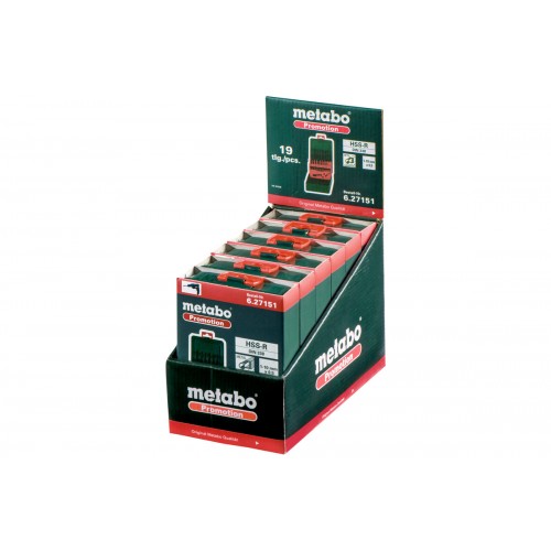 Estuche de brocas SP HSS-R, 19 piezas (627151000)