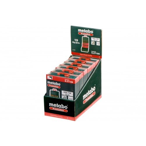 Estuche de brocas SP HSS-TIN, 19 piezas (627156000)