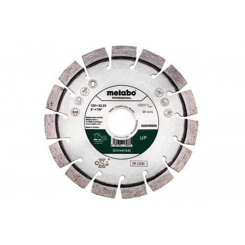 Disco de cortar de diamante 125x22,23mm, 