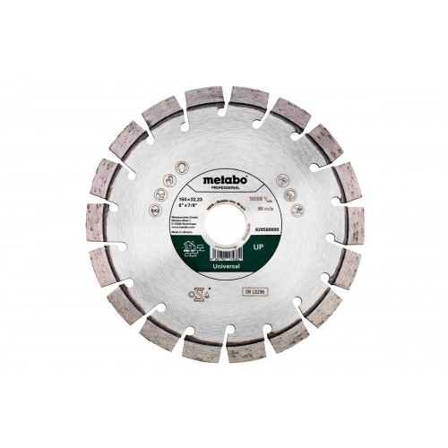 Disco de cortar de diamante 150x22,23mm, 