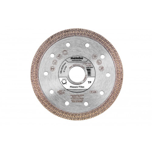 Disco de cortar de diamante 125x22,23mm, 
