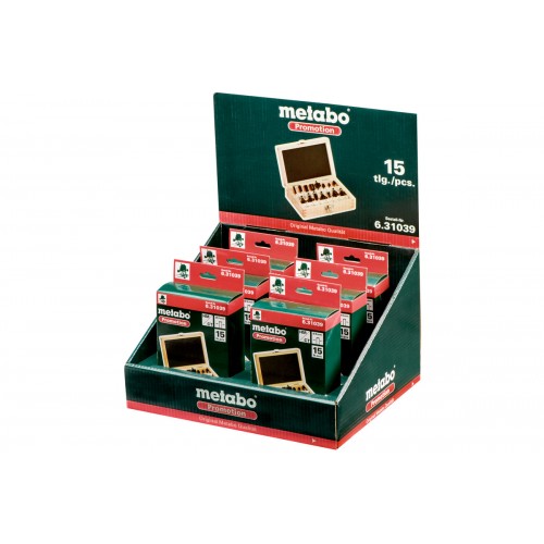 Surtido de fresas SP, 8mm, 15 piezas (631039000)