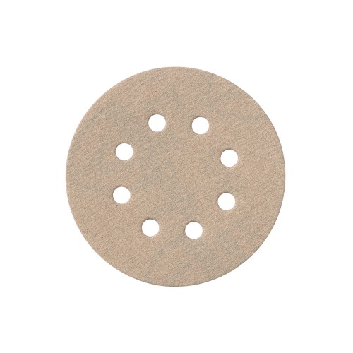 Hojas de lijar adhesivas Ø 125 mm, 8 perforaciones