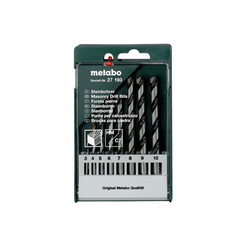 Estuche de brocas para piedra, 8 piezas (627193000)