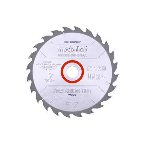 Hojas para sierras circulares "precision cut wood", calidad professional, para sierras circulares manuales