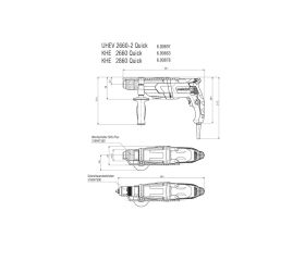 Martillo combinado KHE 2860 Quick (600878500)