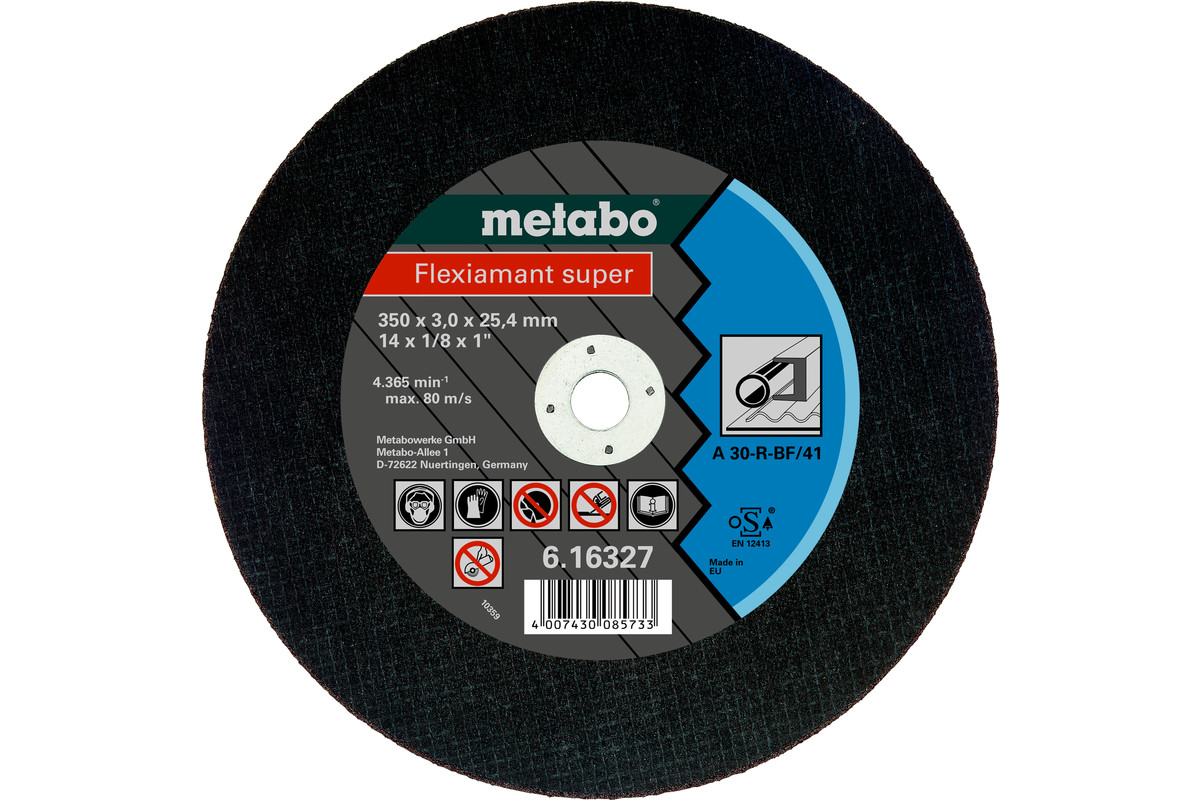 Flexiamant super 350x3,0x25,4 acero, TF 41