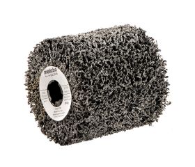 Rodillo abrasivo de vellón duro