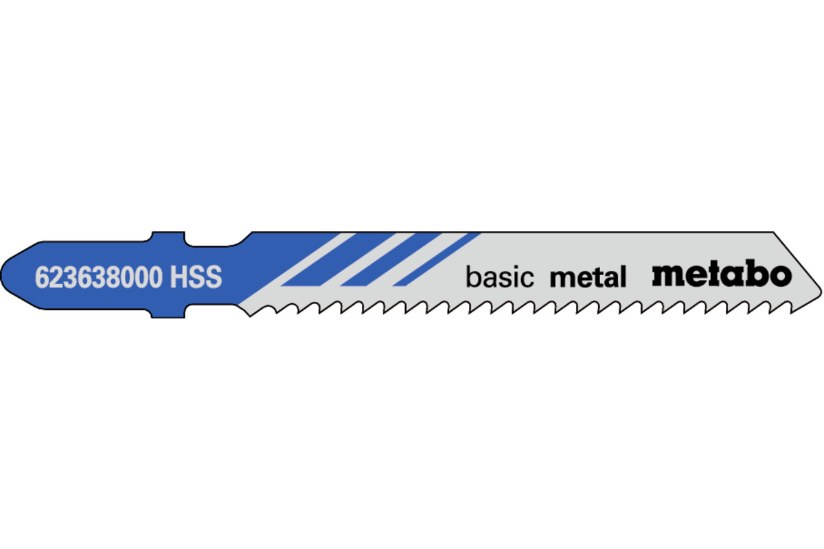 5 hojas para sierra de calar "basic metal" 51/ 2,0 mm