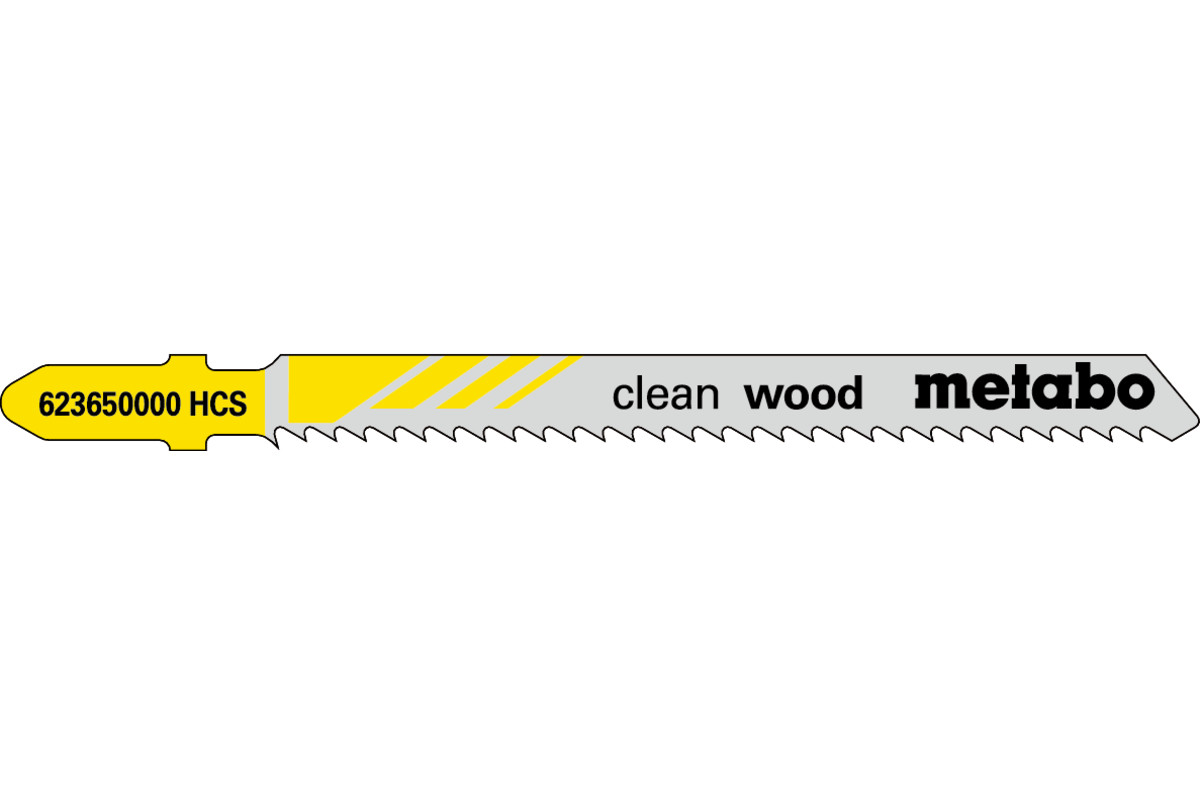 5 hojas para sierra de calar "clean wood" 74/ 2,5 mm