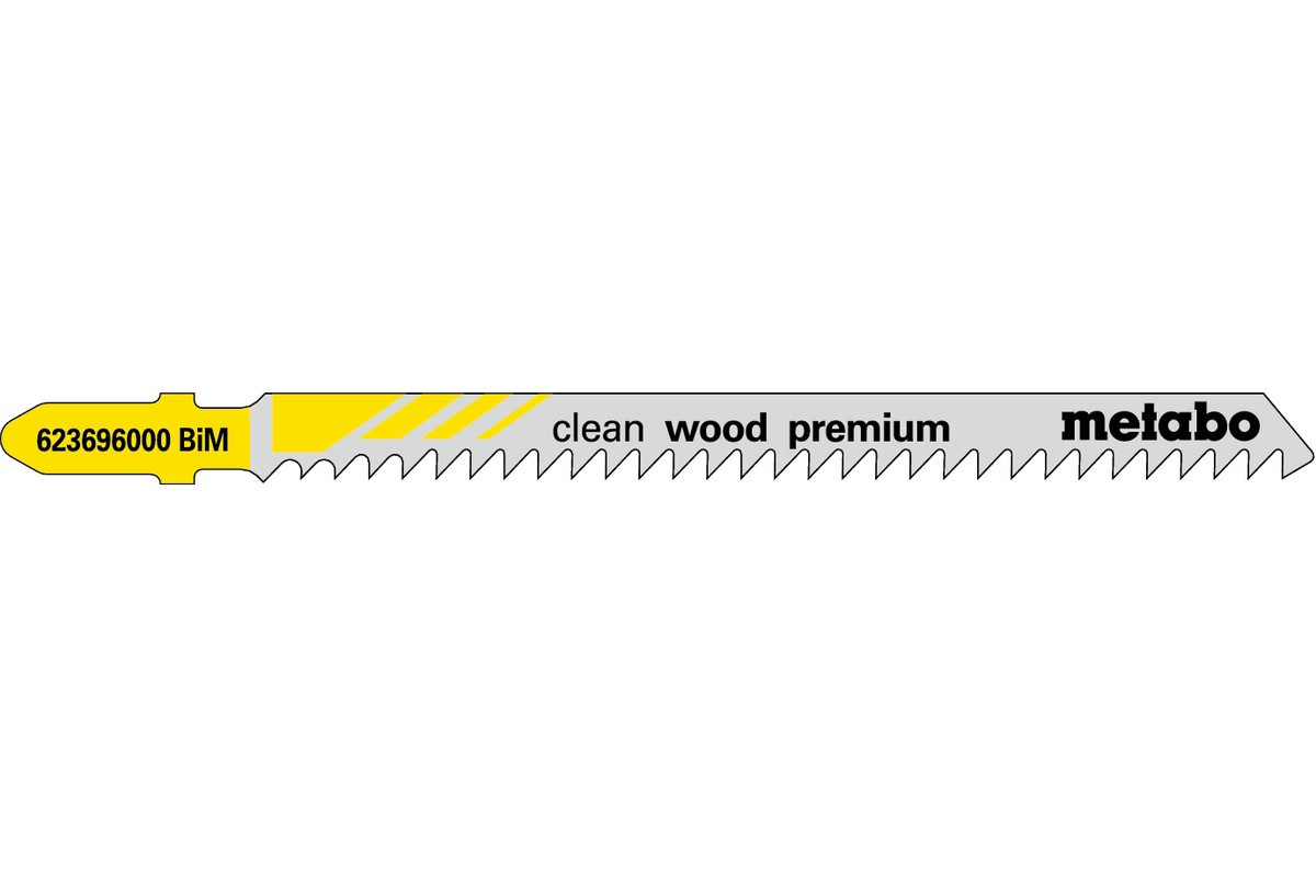 5 hojas para sierra de calar "clean wood premium" 91/ 3,0 mm