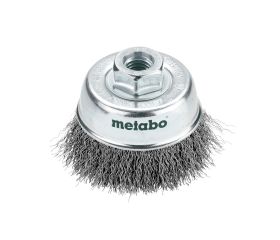 Cepillos en forma de copa de alambre de acero, acero ondulado