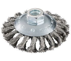 Cepillos redondos de alambre de acero, acero trenzado