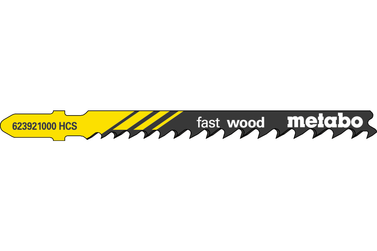 5 hojas para sierra de calar "fast wood" /progr.