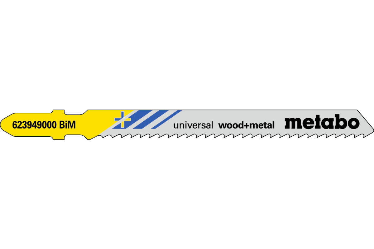 5 hojas para sierra de calar "universal wood + metal" 90/ 2,5 mm