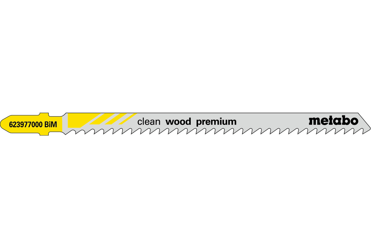 5 hojas para sierra de calar "clean wood premium" 105/ 3,0 mm