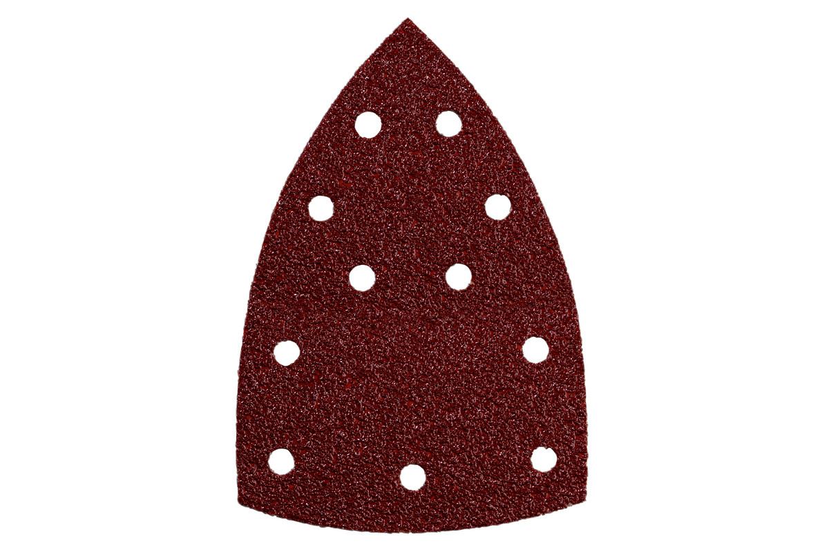 10 hojas de lijar adhesivas 100x150 mm, P 120, madera, FMS