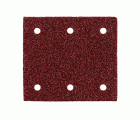 Hojas de lijar adhesivas 103 x 115 mm, 6 perforaciones, con enganche con tejido autoadherente