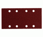 Hojas de lijar adhesivas 93 x 185 mm, 8 perforaciones, con enganche con tejido autoadherente