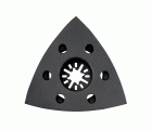 Placa de rectificación triangular 93 mm MT con enganche con tejido autoadherente (626421000)