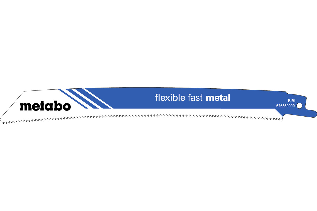 5 hojas para sierras de sable "flexible fast metal" 225 x 0,9 mm