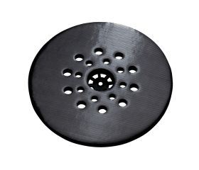 Discos abrasivos perforados con enganche de tejido autoadherente