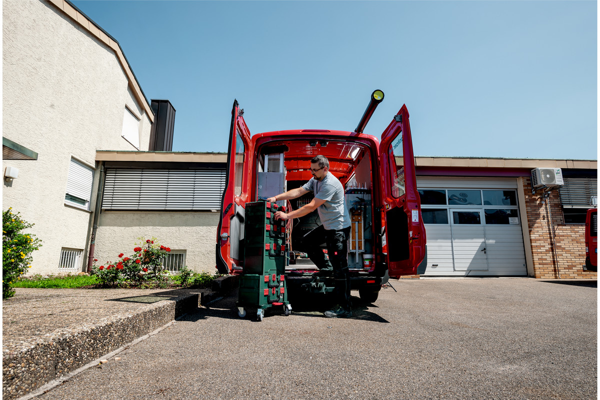Tabla sobre rodillos metaBOX