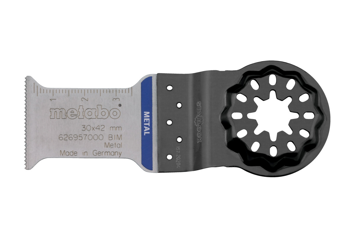 5 hojas de sierra de inmersión, metal, BiM, 30 mm