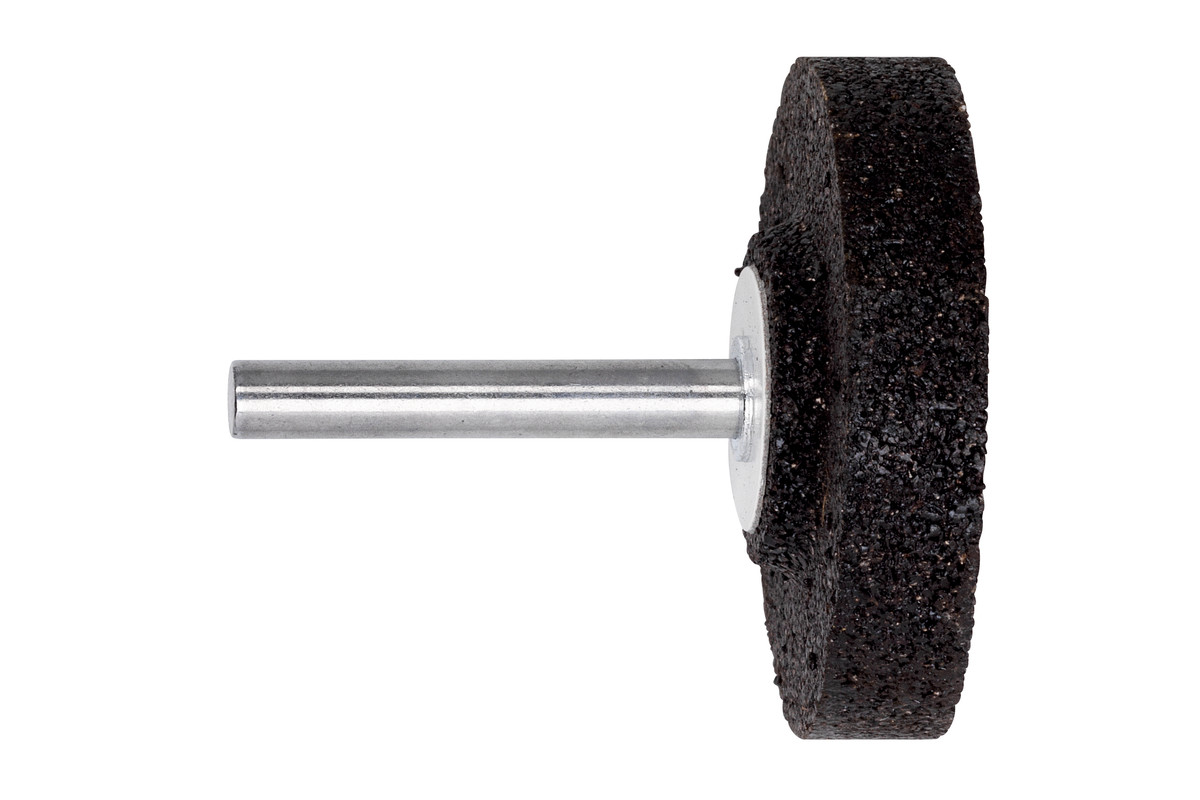 Muela montada CN 50 x 10 x 40 mm, vástago 6 mm, K 24, cilindro